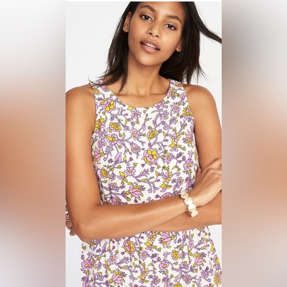 Gap Old Navy Floral Sleeveless Dress - Picture 2 of 9